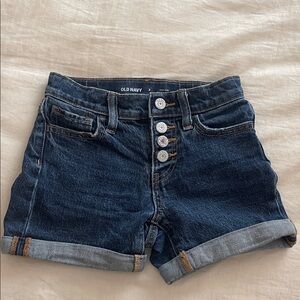 Old Navy Women's Dark Indigo Jean Shorts